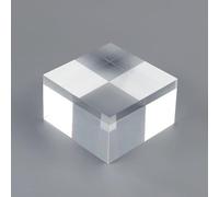 RISHORI 10 Pieces Side Length 5cm Clear Acrylic Square Display Blocks Smooth Solid Cube Display Stand for Bussiness Events,3cm