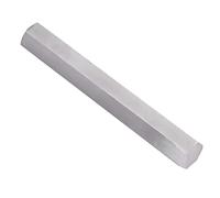 RISHORI 20-25mm Dia Hexagonal Aluminum Rod, 1.2m Long 6061 Aluminum Hexagonal Bar Stock for Trailer Garage Projects, Sliver,22mm
