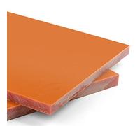 RISHORI 3Pcs Phenolic Resin Laminate Sheet 100x150mm, 4-6mm Thickness, Insulating Board for Device Mounting, Structural Support, Vibration Dampening,100mm*150mm*4mm 3pcs