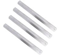 RISHORI 4pcs 7/8/10/12mm Dia Hexagonal Aluminum Rod, 60cm Long 6061 Aluminum Rod Solid Lathe Bar Stock for Industry DIY Crafts,7mm(4pcs)