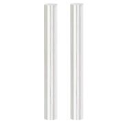 RISHORI 6061 Aluminum Rod 10-15mm Dia x 1.25m, 2Pcs Solid Round Bar Stock for DIY Craft, Model Plane Car, Lathe CNC Machining,Diameter 13mm (2 pcs)