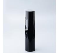 RISHORI Acrylic Block Cylinder Blocks Diameter 5cm Bright Black Acrylic Risers Superior Material Surface Smooth Complete High Precision Base,20cm