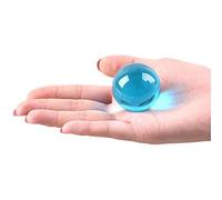 RISHORI Acrylic Clear Polished Sphere Solid Small Diameter 25MM Transparent Balls Strong Gloss Exceptional Clarity for Taking Pictures,Blue