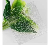 RISHORI Acrylic Clear Wave Ripple Sheet Acrylic Rectangle Panels Stone Texture Transparent Water Pattern Boards Thickness 3mm Perfect for Showing Home Display Crafts,500x500mm