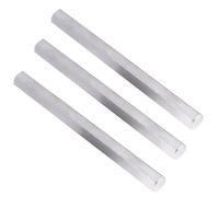 RISHORI Aluminum Hex Rod 6061 Length 500mm, Lightweight Versatile for Automotive, Industrial and Home Projects,Opposite side 4-8mm,5mm across edge (3pcs)