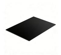 RISHORI Black ABS Plastic Sheet, ABS Styrene Sheets 100mmx200mm Thick 1-40mm, Rigid Board for DIY Crafts Modelling and Projects,100x200x8mm