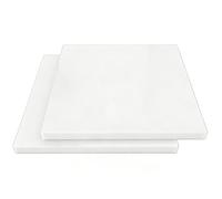 RISHORI PP Polypropylene Plastic Panels Set 30 PCS 100mm X 200mm 1mm-3mm Thick Flat Solid Sheets For General Purpose Use,100mm*200mm*2mm