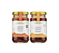 RishRight Aromatic Duo | Yo Po Chilli Oil & Drizzle Bundle | Crispy Chilli Oil & Silky Qin Drizzle | For Dumplings, Chinese Noodles & Stir Fry | Award Winning Bundles