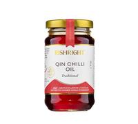 RishRight Qin Chilli Oil Traditional - 150ml,Pure Oil, 400-Year-Old Recipe,Healthy, Smooth, Aromatic & Umami-Rich, Mild Heat,Vegan & Gluten-Free, No MSG or Sugar, Perfect for Dressing, Dipping Sauces