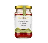 RishRight Qin Chilli Paste with Garlic Blend | Garlicky Fragrant Mildly Spicy | No fat. No fuss. Just flavour | Premium Quality | Versatile Usage | 180g