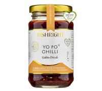 RishRight Yo Po Chili Drizzle 160g, Qin Chilli Single Origin, Silky Nutty Chilli Oil, All Natural & Vegan Chinese Chili Oil, Gold Award Winner, Stir Well Before Serving