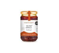 RishRight Yo Po Chilli | Great Taste Award | 400-Year-Old-Recipe | Nutty Flavour | No Additives or MSG | Vegan-Approved | GI-Certified Qin-Chilli | Noodles,Ramen,Stir-Fries,Eggs | 160 g(Pack 2)