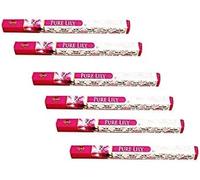 Rishta Agarbatti - Authentic Flavorful Culinary Enhancements - Aromatic Incense Sticks for Pooja, Yoga, Aromatherapy, Room Freshener, Meditation - Lily Agarbatti 20stk (Pack of 6)