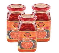 Rishta Chundo 450g (Pack of 3) - Natural Ingredients - Shredded Mango Chutney - Sweet and Spicy Mango Pickle