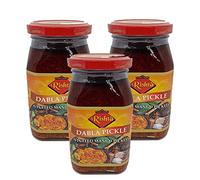 Rishta Dabla Pickle 400g (Pack of 3) - Stuffed Mango Pickle - Eaten With Indian Dinner or With Indian Breakfast