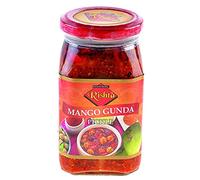 Rishta Mango Gunda Pickle 400g (Pack of 1) - Natural Ingredients - Accompaniments to Traditional Main Dishes