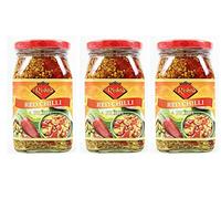 Rishta Red Chilli Pickle 400g (Pack of 3) - Tantalizing Mix of Red Chillies - Traditional Taste and Great Flavour to the Pickle - Natural Ingredients