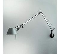 Rishx Adjustable Long Swing-Arm Wall Sconces Lighting Modern Minimalist Metal E27 Wall-Mounted Working Lamp Study Bedroom Living Room Reading Wall Light (Color : Silver)