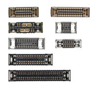 Risidamoy 8 Pcs Motherboard Socket Connection B Kit for iPhone 11 Includes Front Camera Earpiece Replacement for iPhone11 Telephoto Wide Angle Camera Dot Matrix NFC WiFi Sockets on/Off Power Outlet