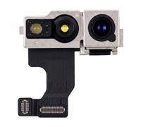 Risidamoy for iPhone 16 Plus Front Facing Camera Replacement 12MP Front Selfie Camera 4K Dolby Vision 60fps Video Flex Cable Module Proximity Sensor Repair for Models A3291 A3290 A3082 A3289