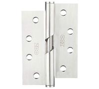 Rising Butt Hinge - Left - Stainless Steel - Grade 201-102mm x 76mm x 2.5mm - Satin Stainless