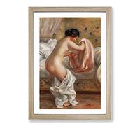Rising by Pierre-Auguste Renoir Framed Print | A2 Oak Framed Wall Art | Ready to Hang | Modern Nature Picture | Living Room Bedroom Lounge Office