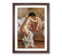 Rising by Pierre-Auguste Renoir Framed Print | A2 Walnut Framed Wall Art | Ready to Hang | Modern Nature Picture | Living Room Bedroom Lounge Office
