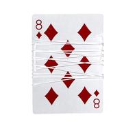 Rising Card Illusion Prop - Self-Levitating Magic Playing Card Trick for Street Performers & Stage Shows - Paper Gimmick