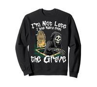 Rising From The Grave Halloween Spooky Haunted Season Sweatshirt