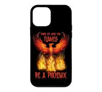 Rising Phoenix Flames Fire Bird Rebirth Case for iPhone 12 mini