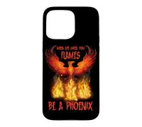 Rising Phoenix Flames Fire Bird Rebirth Case for iPhone 15 Pro Max