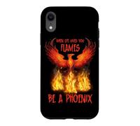 Rising Phoenix Flames Fire Bird Rebirth Case for iPhone XR