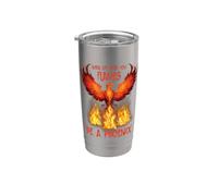 Rising Phoenix Flames Fire Bird Rebirth Stainless Steel Insulated Tumbler