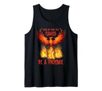 Rising Phoenix Flames Fire Bird Rebirth Tank Top