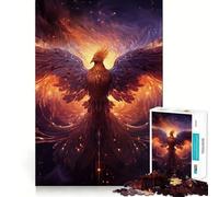 Rising Phoenix Jigsaw Puzzles 1000 Pieces for Adults Boost Memory Peaceful Fun Premium Cut Memorable Gift (50x75cm)