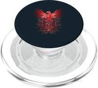 rising phoenix out of the ashes mythical bird vintage PopSockets PopGrip for MagSafe