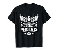 Rising Phoenix Personal Resilience Mindset Design T-Shirt