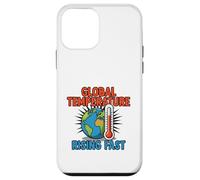 Rising Planet Heat Climate Awareness Graphic Concept Case for iPhone 12 mini