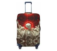 Rising Skeletons Red Sun Travel Luggage Covers - Elasticity Suitcase Covers Protector for Luggage 18-32 Inch