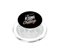 Rising To Every Challenge Crane Operator PopSockets PopGrip for MagSafe