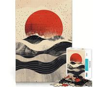 Rising Warmth 1000 Piece Jigsaw Puzzle for Teenagers Strong Logic Toy Serene Time Clear Edge Creative Gift (38x52cm)