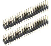 risingsaplings 2pcs Break-Away 0.1" 2x20-pin Strip Dual Male Headers for Raspberry Pi Zero GPIO (Long 11mm/0.43")