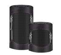 Risipu Compression Stuff Sack, 8L/15L/25L/35L/52L Sleeping Bag Compression Sack Great for Compression Bag Waterproof Outdoor Storage Bag for Backpacking, Traveling,Hiking and Camping (Black, L)