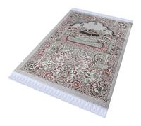 Risipu Muslim Prayer Rug,Portable Prayer Mat for Praying Men, Women, and Kids, Prayer Set, Prayer Rugs Islam,Eid Ramadan Gift,Soft and Luxury (TF)