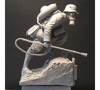 Risjc 1/16 resin figure soldier model kit, WWII German biological soldier gk military model //N1107(Unassembled and unpainted)