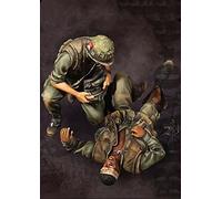 Risjc 1:35 Vietnam War US Army resin soldier model (2 persons) unpainted and unassembled miniature model kit/R54910