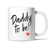 Risk-A Designs Daddy to Be Ceramic Mug, dad to be gift, pregnancy reveal, baby announcement, father to be, daddy to be gift,