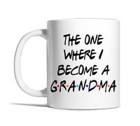 Risk-A Designs The one Where I Become a Grandma Mug- Expectancy Gift for New Parents