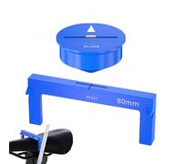 RISK Bike Seat Height Measuring Tool - Magnetic Seat Height Adjustment Gauge for Road & Mountain Bikes | Accurate Saddle Calibration Device