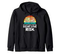 Risk - I'm Just Here for The Board Game Risk Zip Hoodie